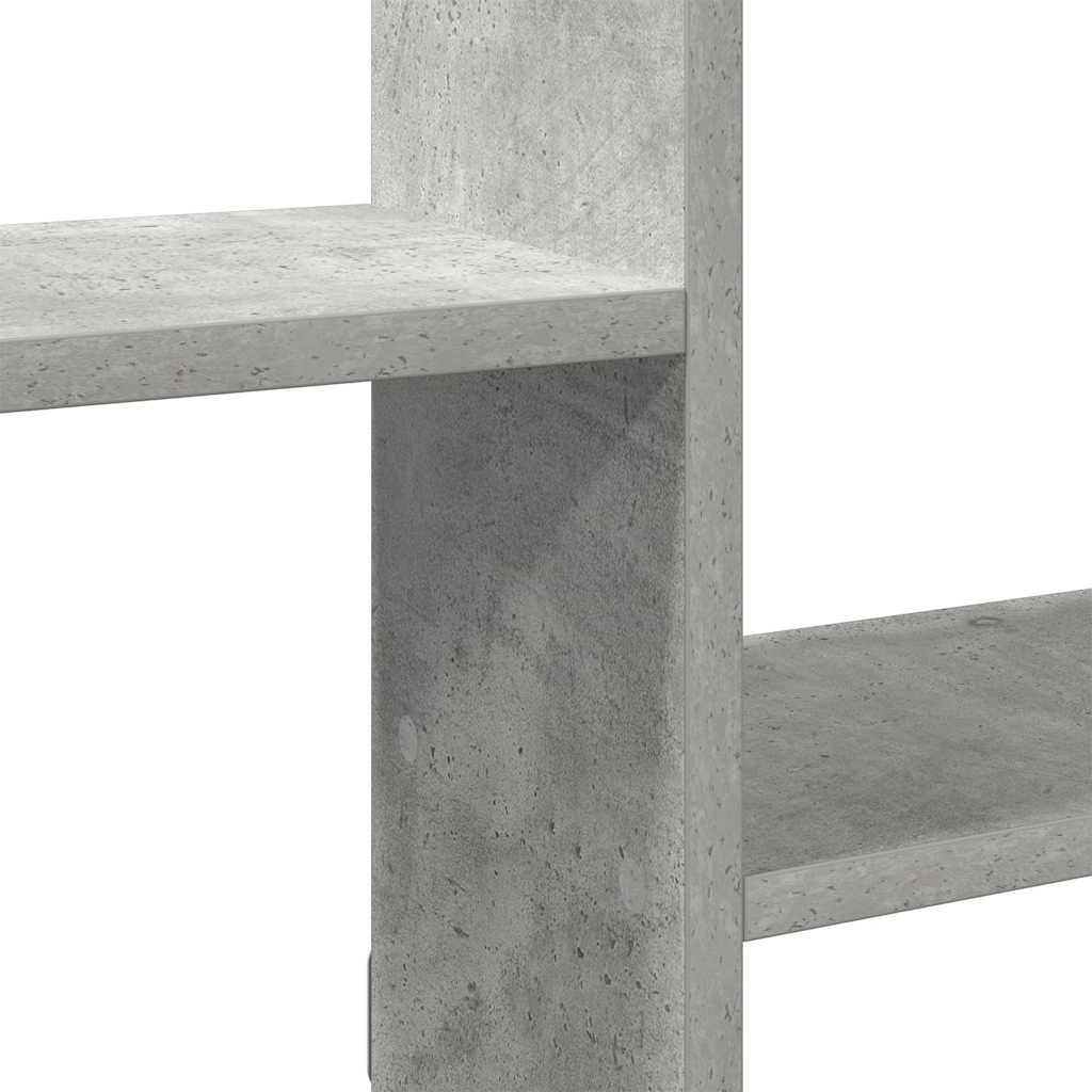 Wall Cube Shelf 5 Compartments Engineered Wood