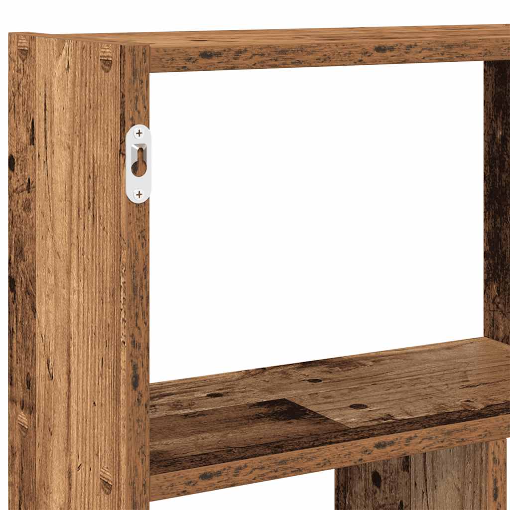 Wall Cube Shelf 12 Compartments Engineered Wood