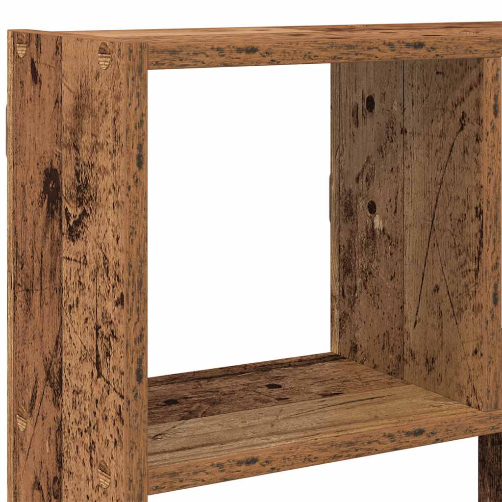 Wall Cube Shelf 12 Compartments Engineered Wood