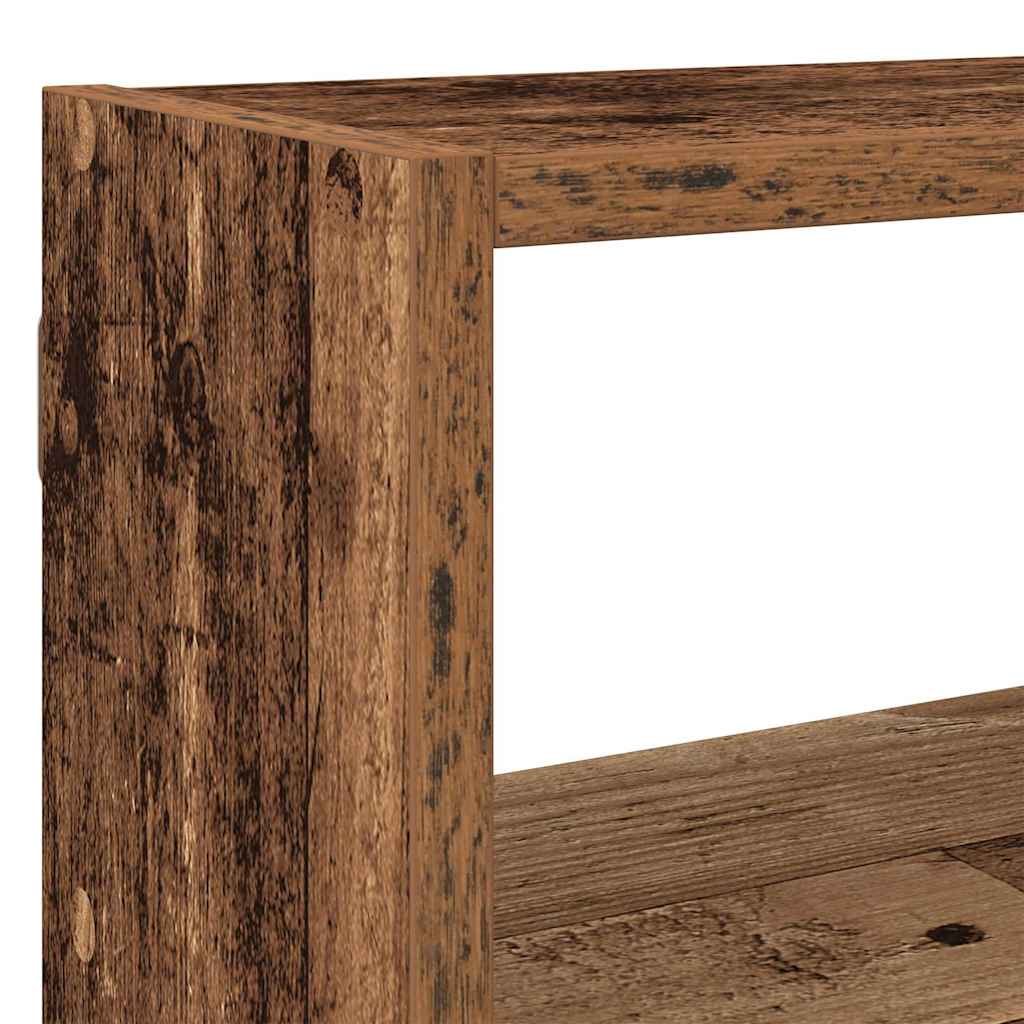Wall Cube Shelf 7 Compartments Engineered Wood