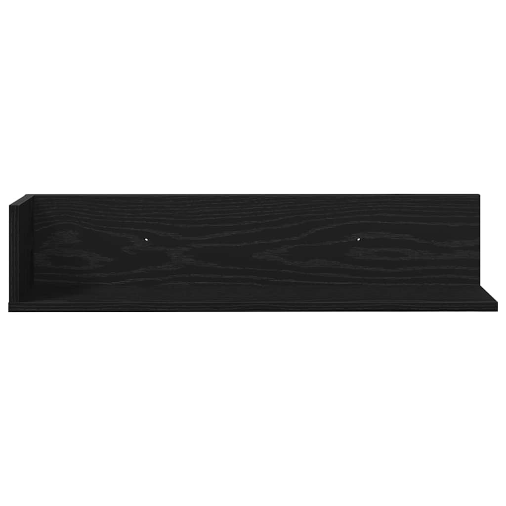 Wall Shelves 2 Pcs Engineered Wood