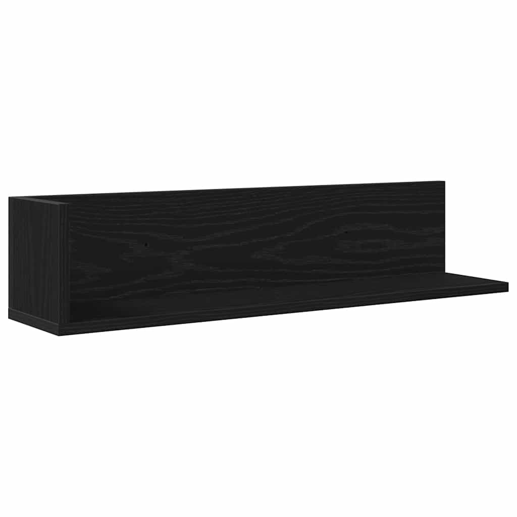 Wall Shelves 2 Pcs Engineered Wood