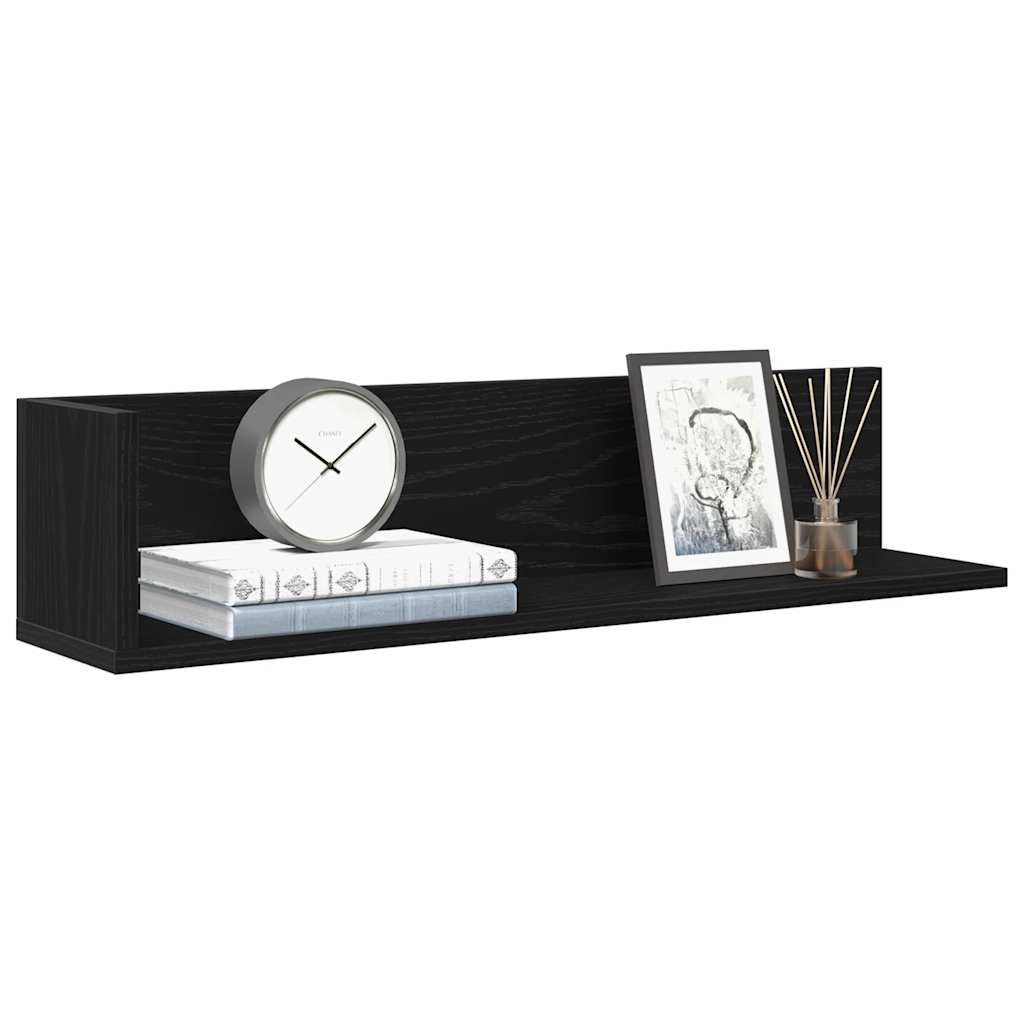 Wall Shelves 2 Pcs Engineered Wood