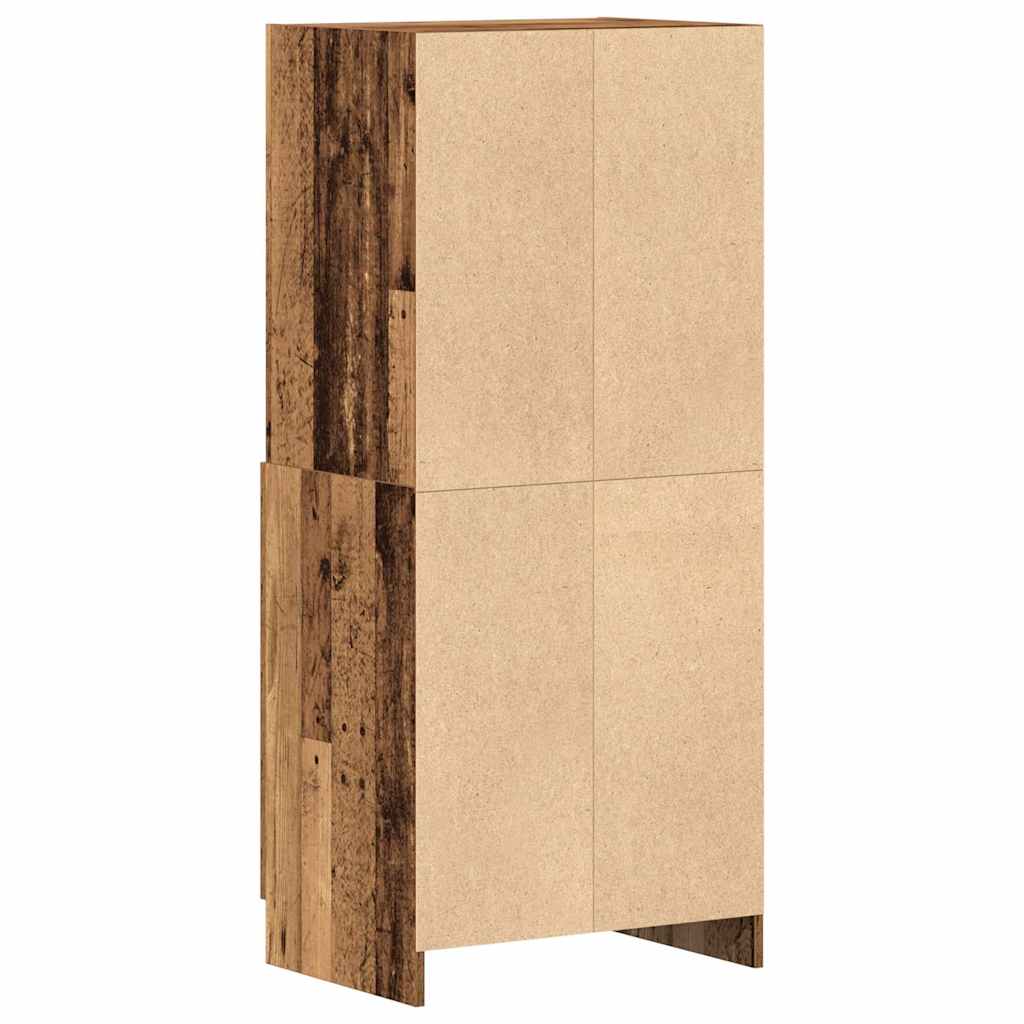 Kitchen Cabinet 57X41.5X131.5 Cm Engineered Wood