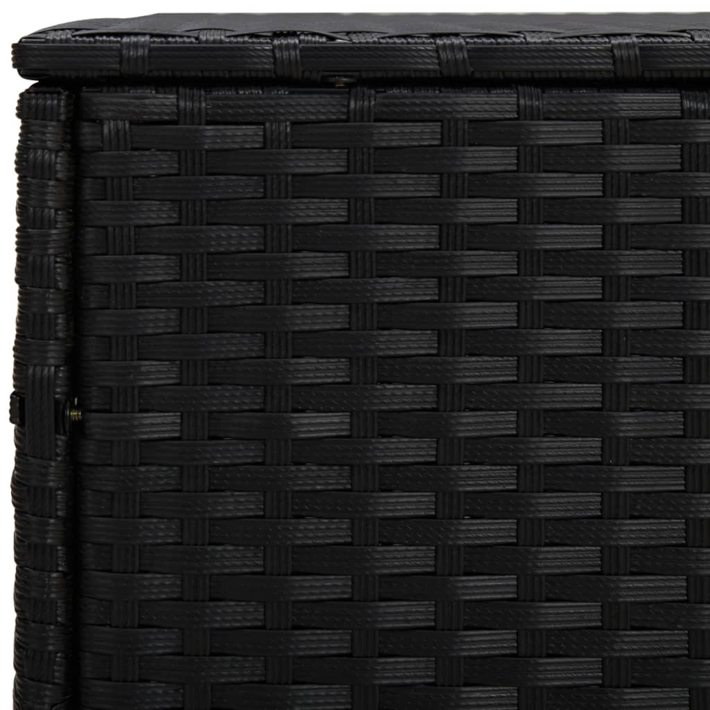 Garden Side Tables 3 Pcs Poly Rattan
