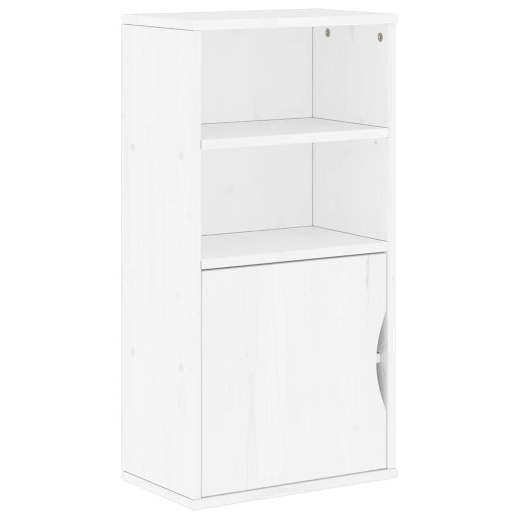 Side Cabinet Odda 40X24X79 Cm Solid Wood Pine