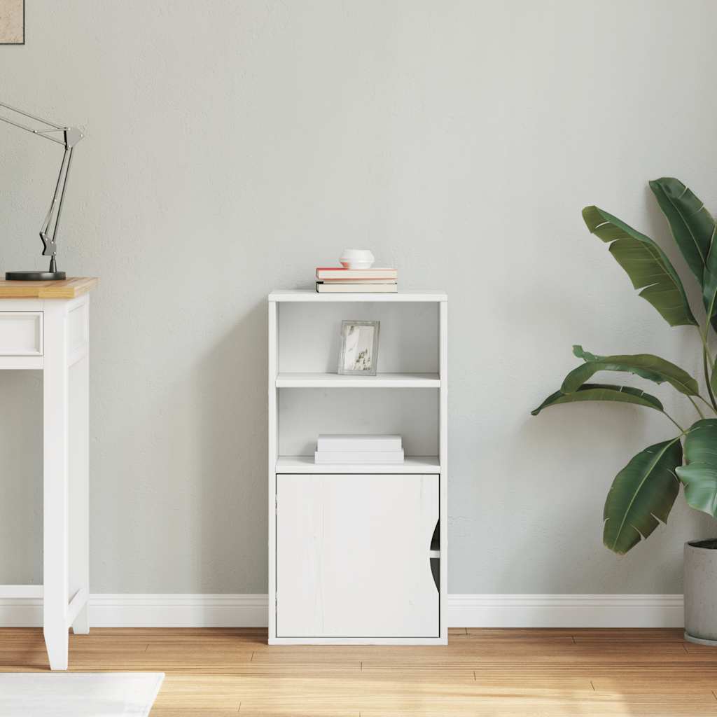 Side Cabinet Odda 40X24X79 Cm Solid Wood Pine