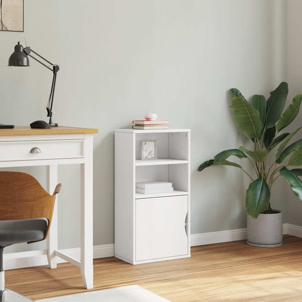 Side Cabinet Odda 40X24X79 Cm Solid Wood Pine