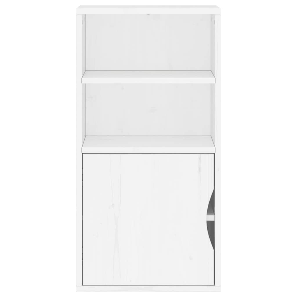 Side Cabinet Odda 40X24X79 Cm Solid Wood Pine