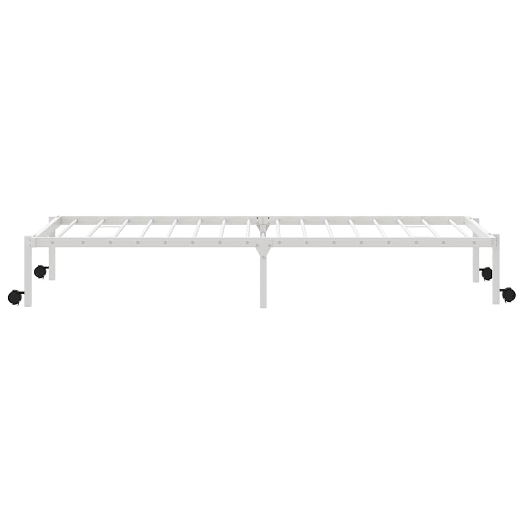 Bed Frame Without Mattress Foldable Steel