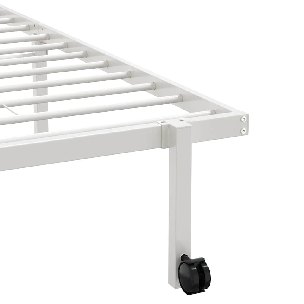 Bed Frame Without Mattress Foldable Steel