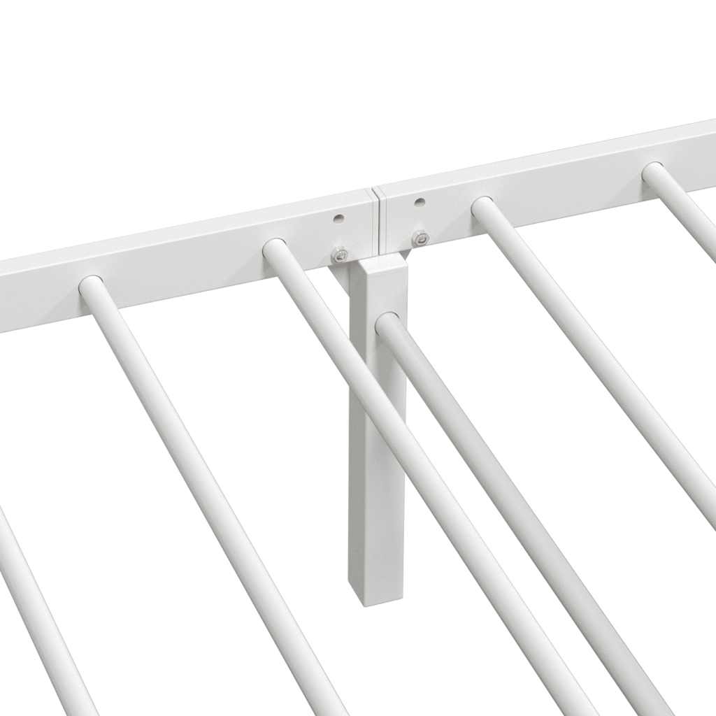 Bed Frame Without Mattress Foldable Steel