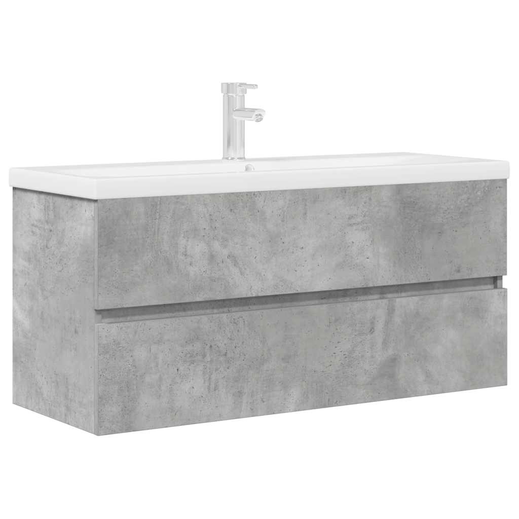 2 Piece Bathroom Furniture Set Engineered Wood