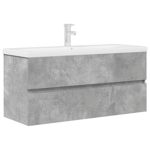 2 Piece Bathroom Furniture Set Engineered Wood