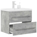 2 Piece Bathroom Furniture Set Engineered Wood