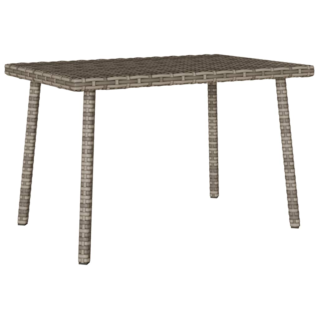 Garden Coffee Table Rectangular Poly Rattan