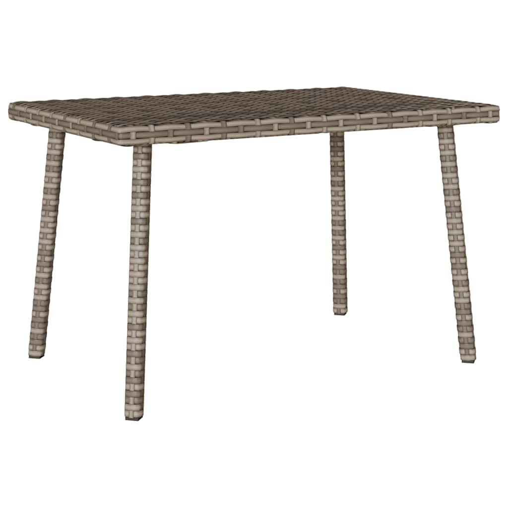 Garden Coffee Table Rectangular Poly Rattan