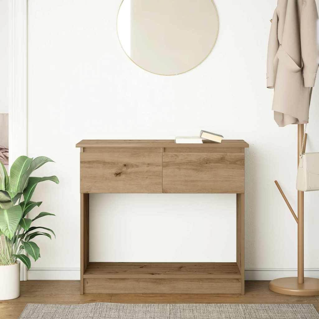 Console Table With Drawers 85.5X38.5X74.5 Cm