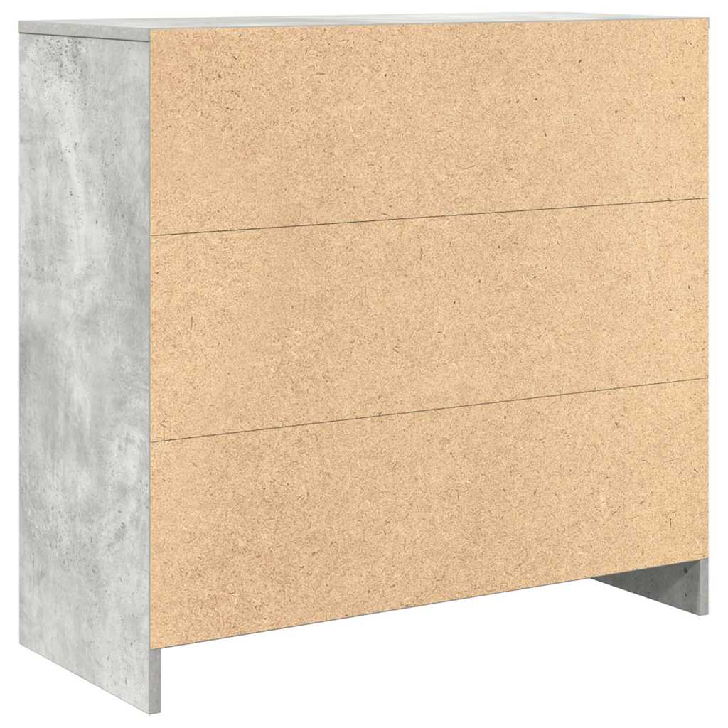 Sideboard With Drawer 80X34X76 Cm Engineered Wood