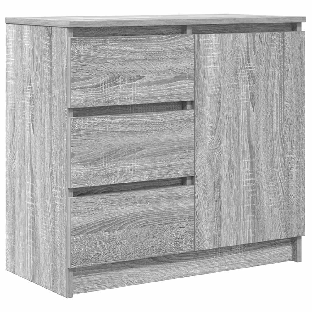 Sideboard With Drawer 71X35X65 Cm Engineered Wood