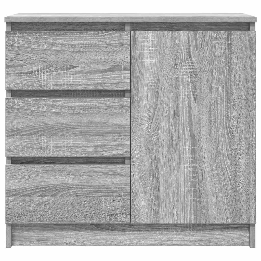 Sideboard With Drawer 71X35X65 Cm Engineered Wood