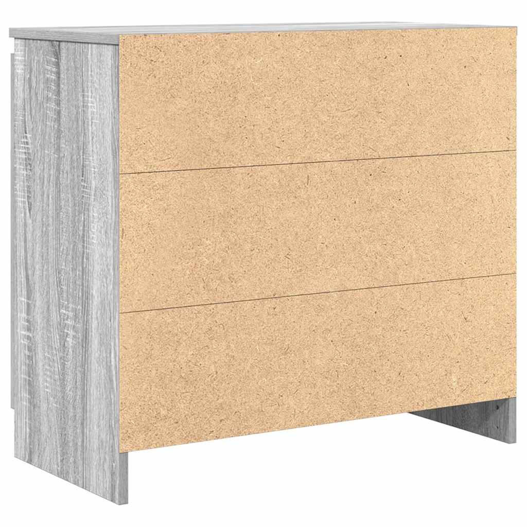 Sideboard With Drawer 71X35X65 Cm Engineered Wood