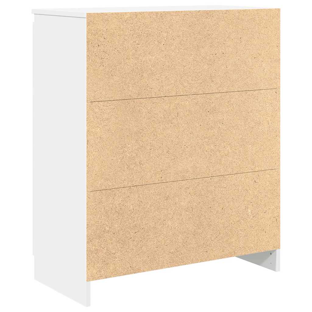 Sideboard Storage Cabinet Drawers Engineered Wood 71X35X84Cm Modern Smoked Oak 7