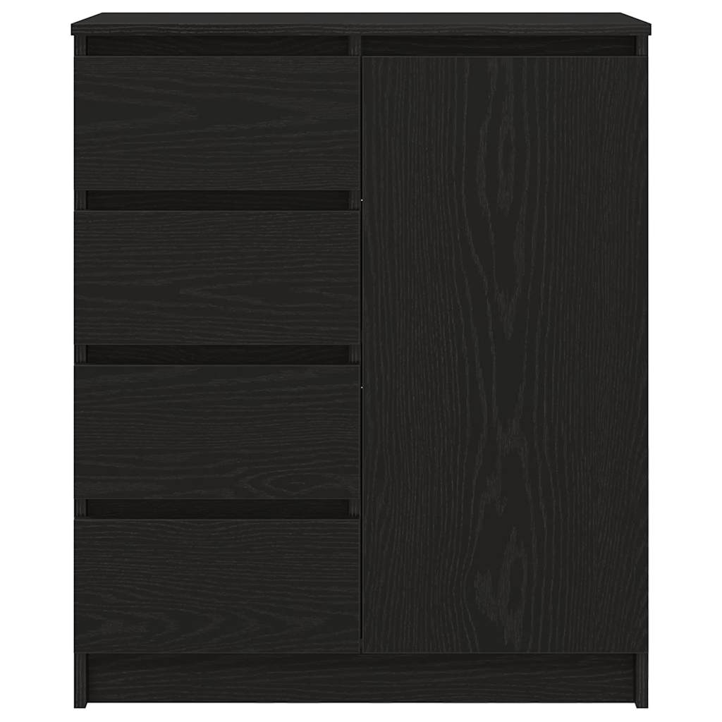 Sideboard Storage Cabinet Drawers Engineered Wood 71X35X84Cm Modern Smoked Oak 7