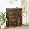 Sideboard With Drawers 71X35X84 Cm Engineered Wood