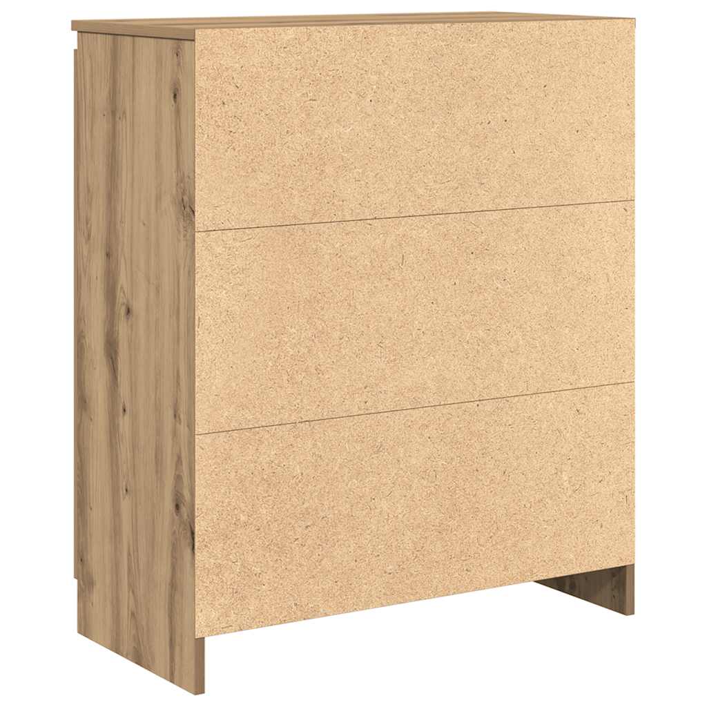 Sideboard With Drawers 71X35X84 Cm Engineered Wood