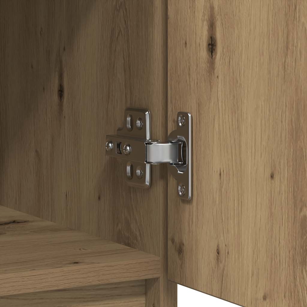 Sideboard With Drawers 71X35X84 Cm Engineered Wood