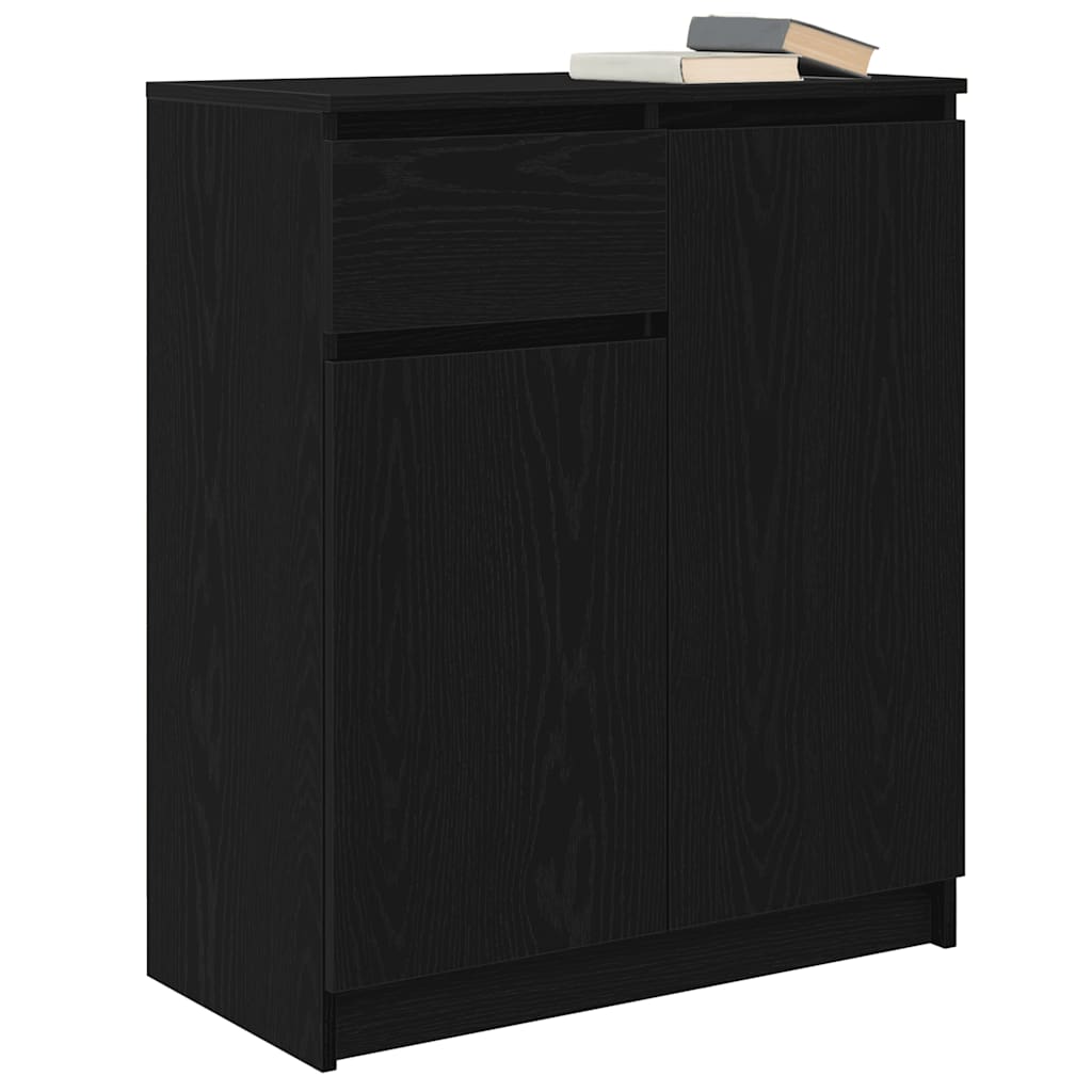 Sideboard With Drawer 71X35X84 Cm Engineered Wood