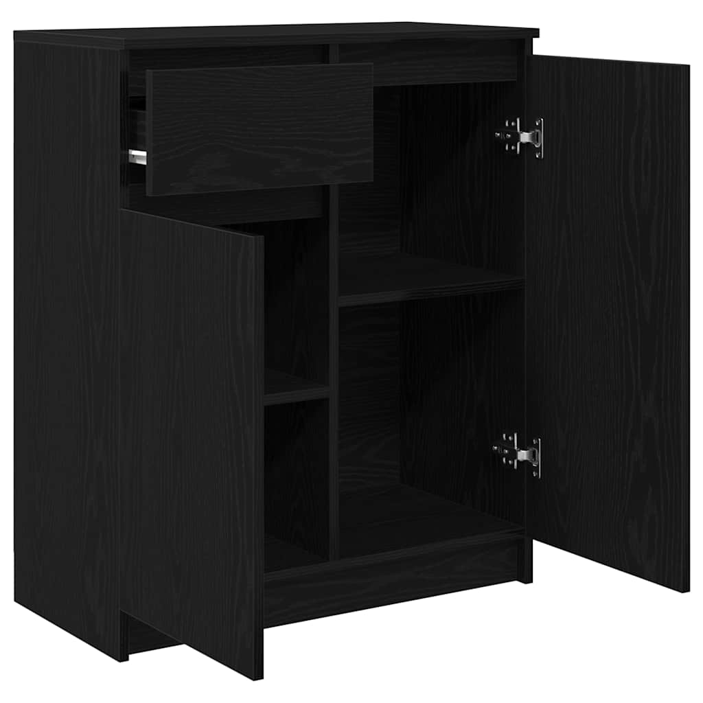 Sideboard With Drawer 71X35X84 Cm Engineered Wood