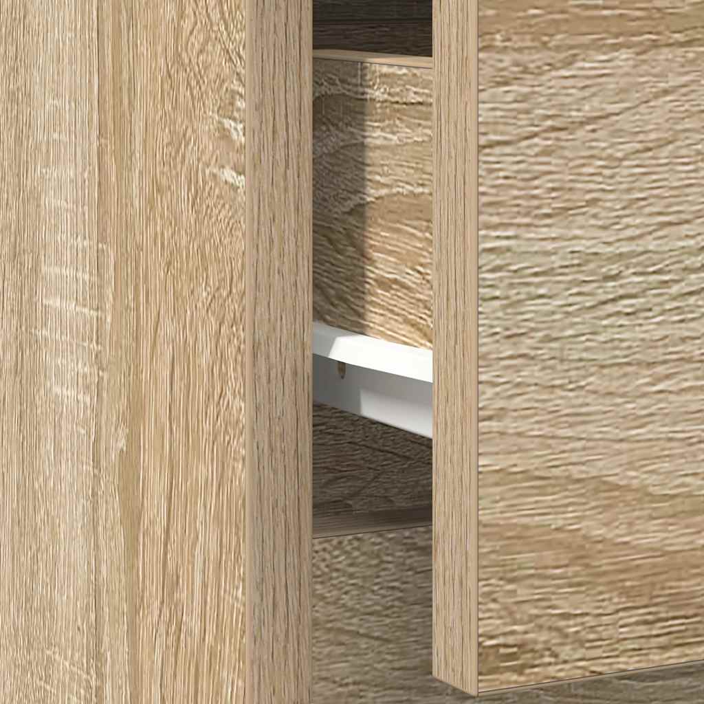 Sideboard With Drawer 71X35X65 Cm Engineered Wood