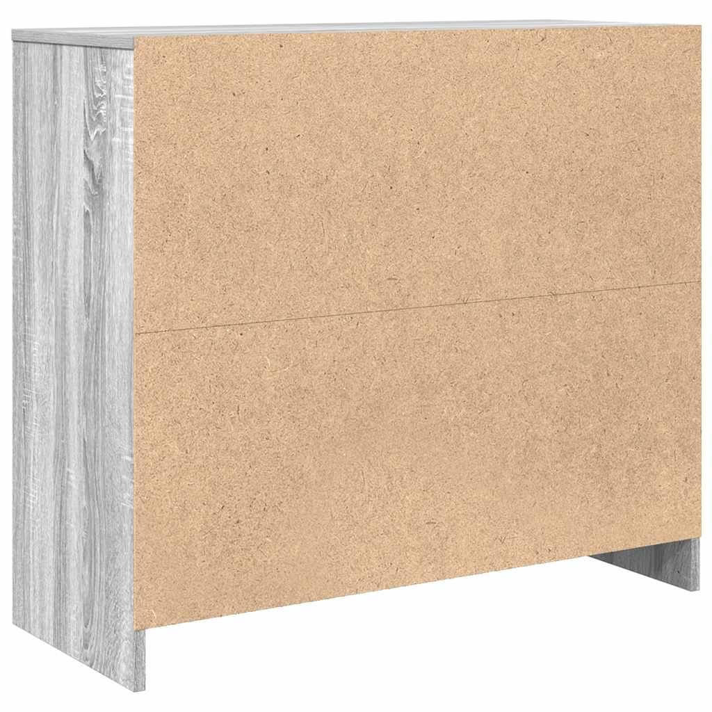 Sideboard 85X34X76 Cm Engineered Wood