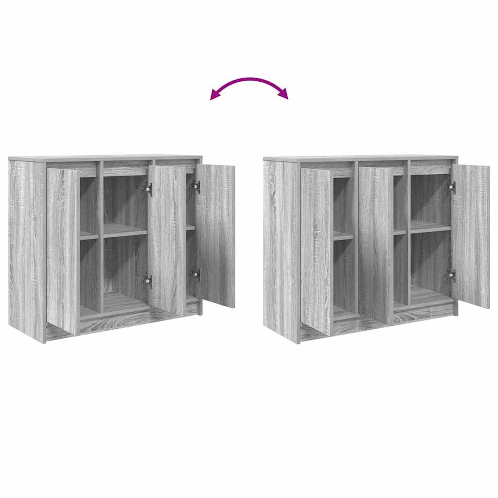Sideboard 85X34X76 Cm Engineered Wood