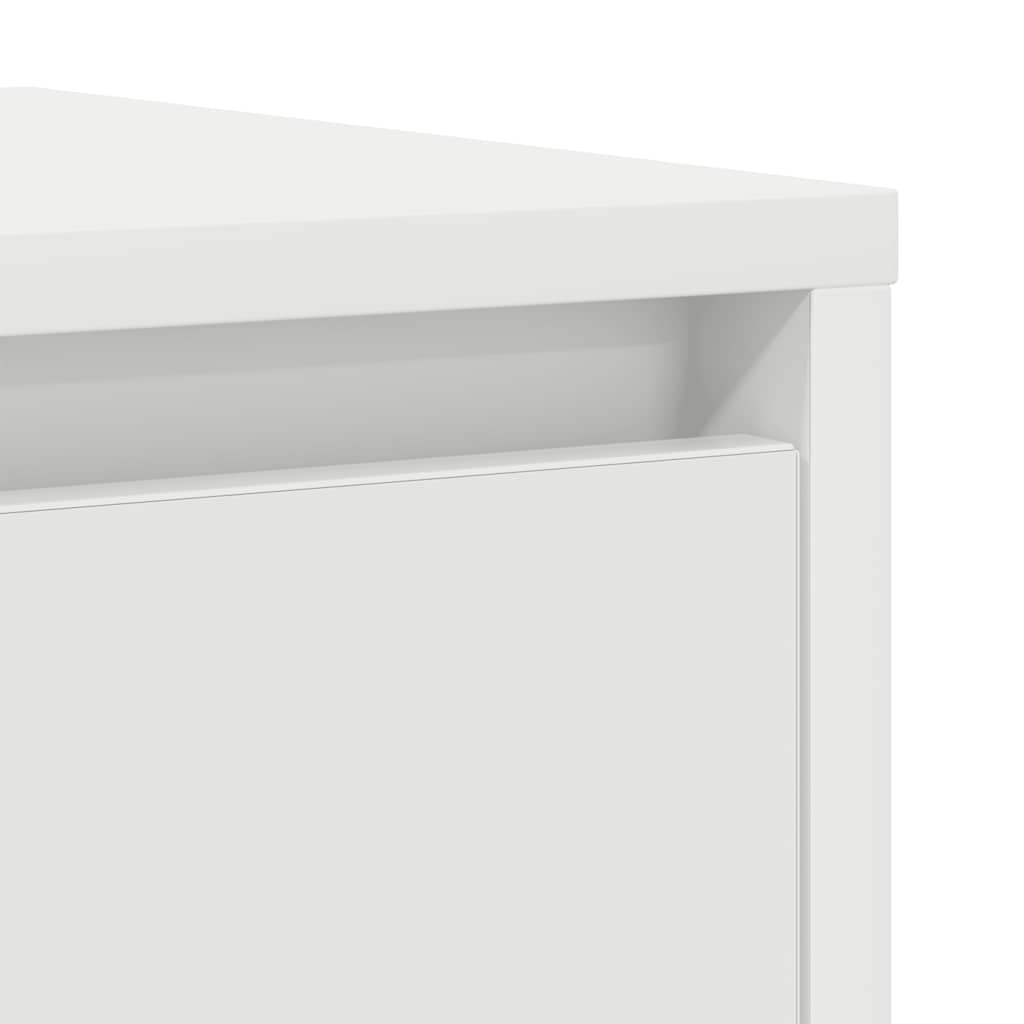 Sideboard 29.5X34X76 Cm Engineered Wood Concrete Grey Artisan Oak Smoked Oak 29.