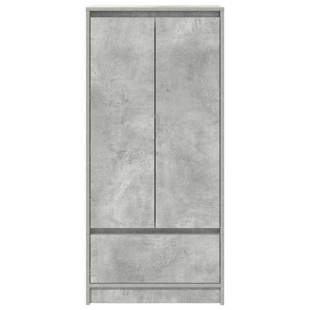 Cabinet With Drawer 55.5X34X119.5 Cm Engineered Wood