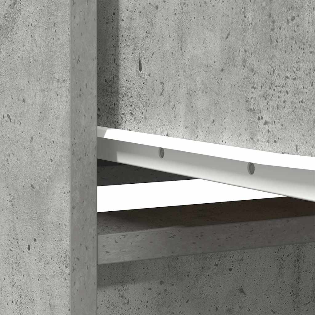 Cabinet With Drawer 55.5X34X119.5 Cm Engineered Wood