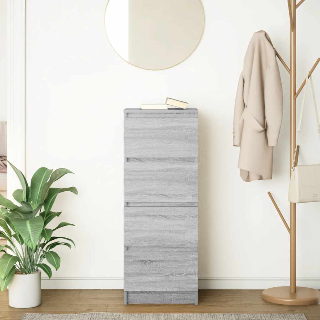 Sideboard 37.5X35X99 Cm Engineered Wood