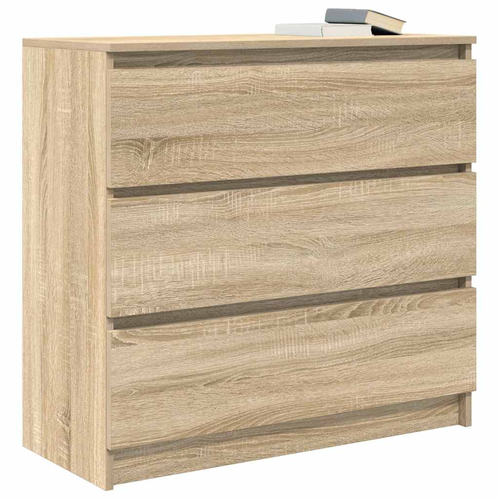 Sideboard 80X35X76 Cm Engineered Wood