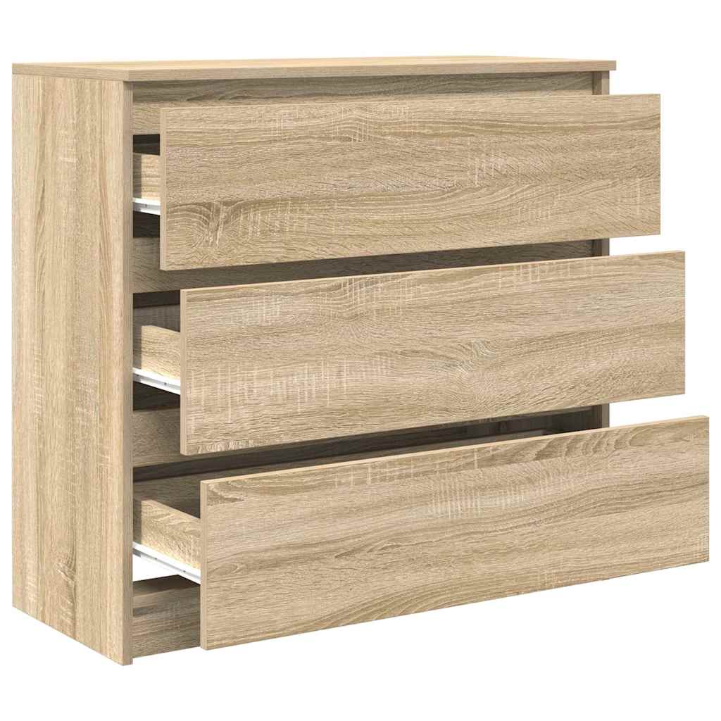 Sideboard 80X35X76 Cm Engineered Wood