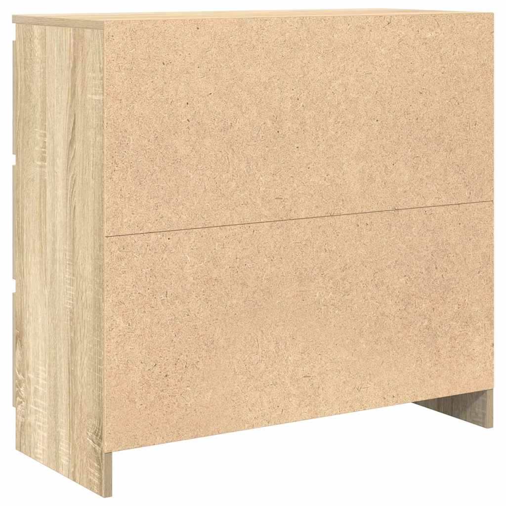 Sideboard 80X35X76 Cm Engineered Wood