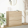 Sideboard 80X35X76 Cm Engineered Wood