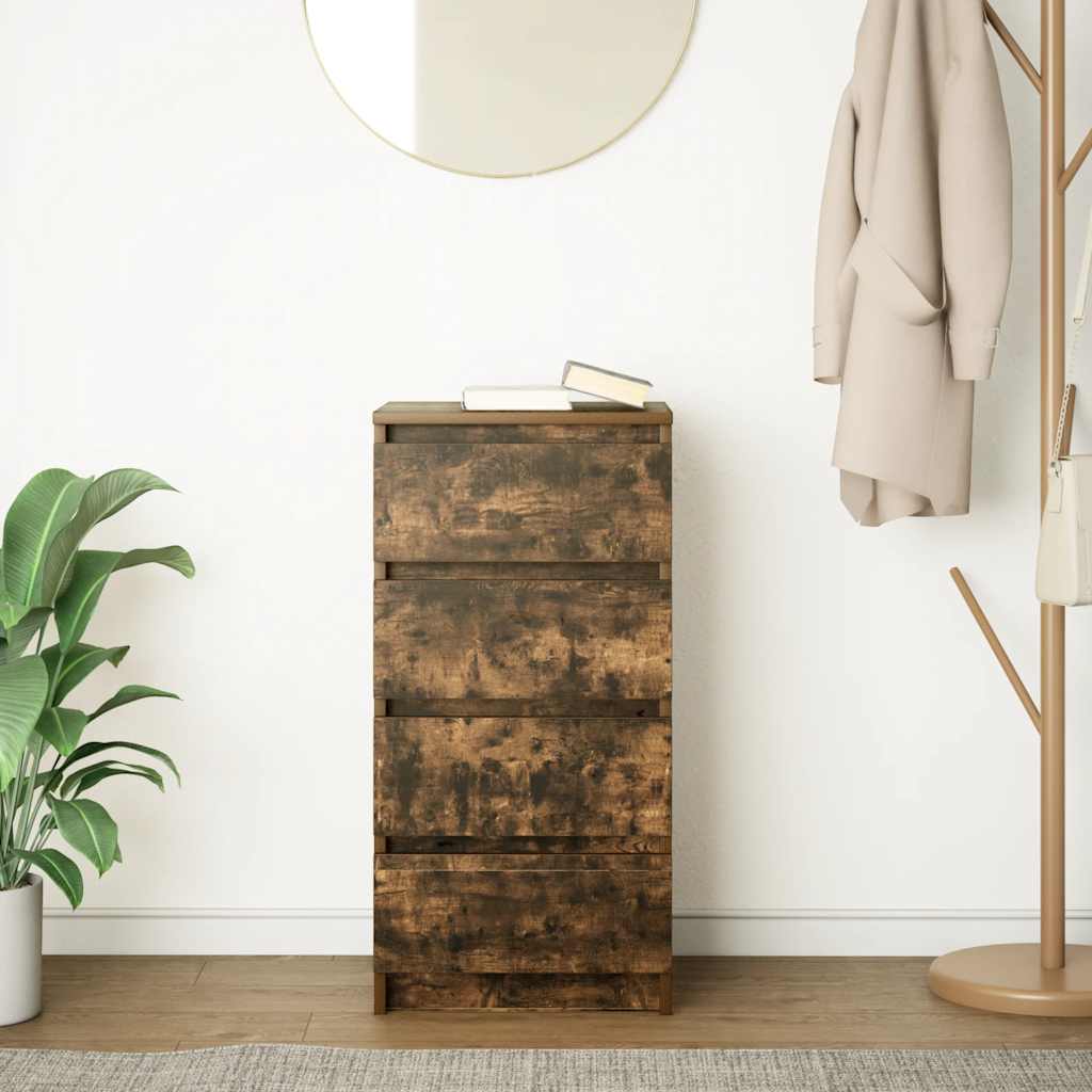 Sideboard 37.5X35X76 Cm Engineered Wood
