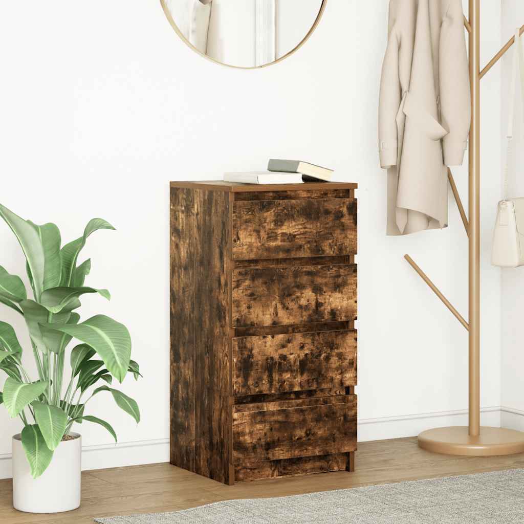 Sideboard 37.5X35X76 Cm Engineered Wood