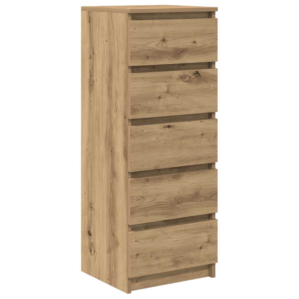 Sideboard With Drawers 37.5X35X99 Cm Engineered Wood