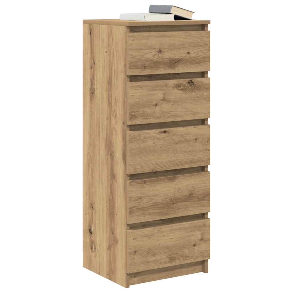 Sideboard With Drawers 37.5X35X99 Cm Engineered Wood