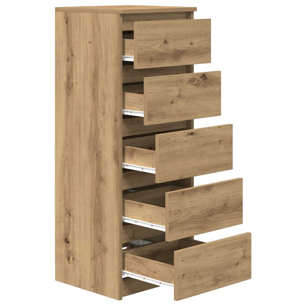 Sideboard With Drawers 37.5X35X99 Cm Engineered Wood