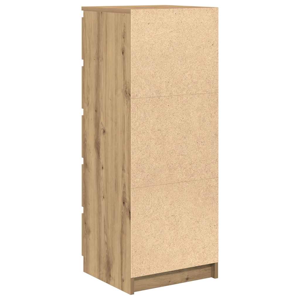 Sideboard With Drawers 37.5X35X99 Cm Engineered Wood